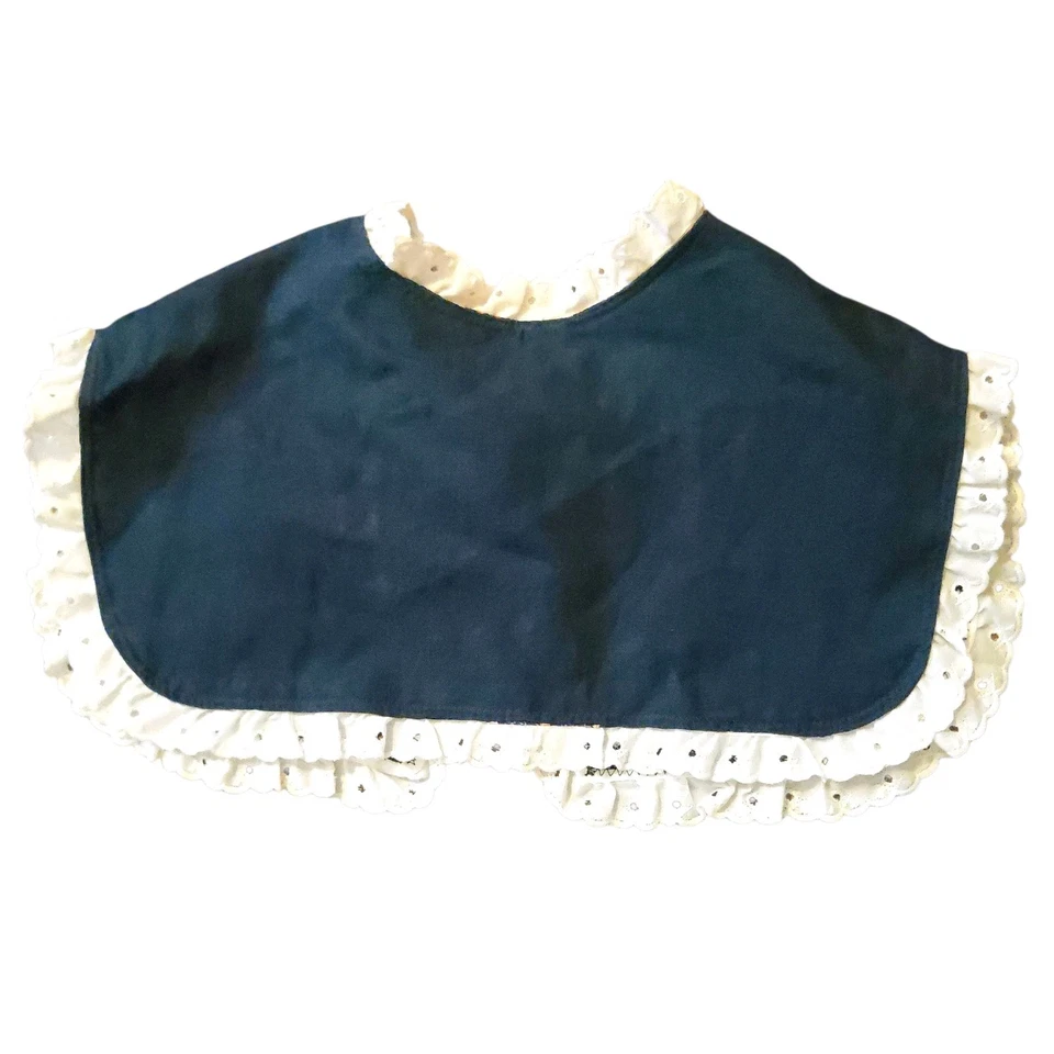 VTG 80's Handmade Cape Collar Ruffled Western Cape Collar S Embellished Beaded - image 2 of 4