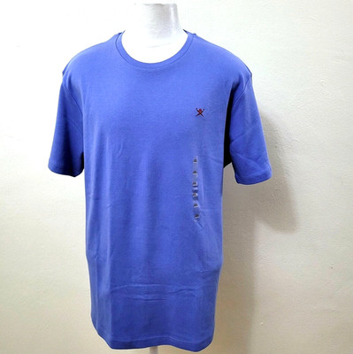 Hackett London Classic Fit Men's Size XXL Cornflower Crew-Neck Logo T-Shirt
