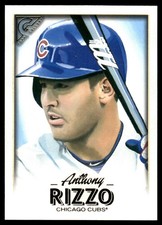 Anthony Rizzo 2018 Topps Gallery #45 Cubs MLB READ FREE SHIPPING AutographDen