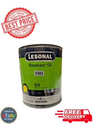 AkzoNobel Lesonal Basecoat SB 64 Dark Yellow Oxide 1L Quart Toner Paint