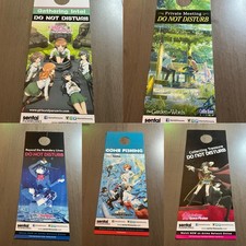 Anime Network Bodacious Space Pirates Do Not Disturb Door Tag Tsuri Tama 5pcs