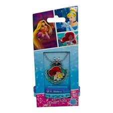 Girls Disney The Little Mermaid Ariel Pendant Necklace  Bracelet Set Jewelry