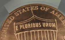 2017 P Lincoln cent error CAC MS65RD  w/Major Die Break GEM Rare Modern error