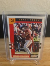 2023 Score - 2003 Throwback Rookie Bryce Young #1 Red (RC) Alabama Crimson Tide.