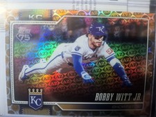2026 Topps Series 1 Bobby Witt Jr Spring Training Gold /50 #205