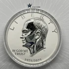 Grand Heritage Eisenhower Reverse Proof 2oz .999 Silver Round w/ 360g Brass Core