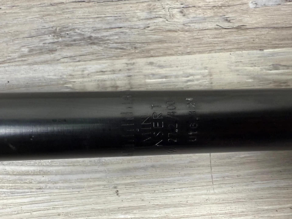 Tija de sillín vintage Origin8 Pro Fit 27,2 mm X 400 mm bicicleta de carretera MTB Foto 4 de 4