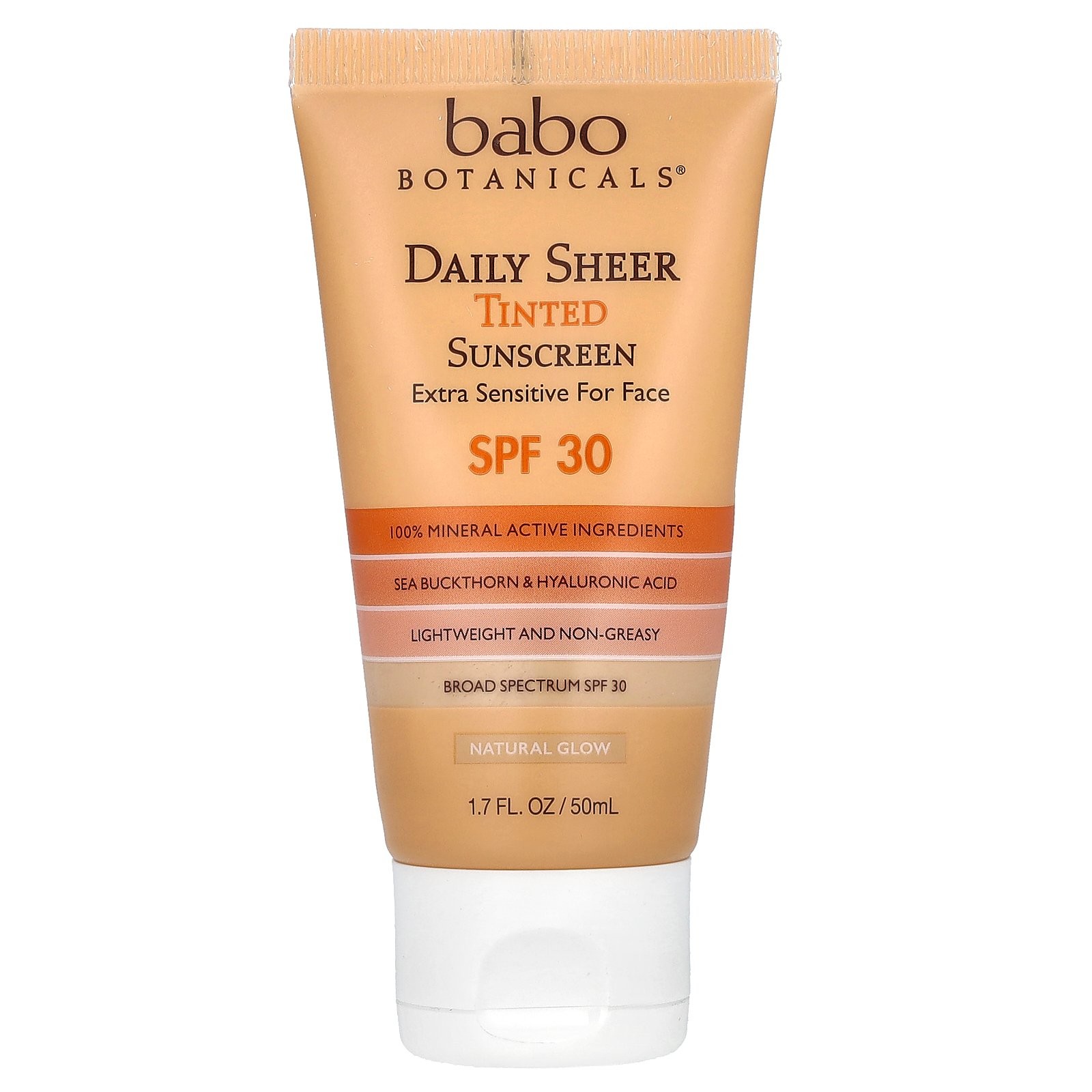 Дневной тонированный солнцезащитный крем SPF 30 Естественное сияние Без отдушек 17 жидких унции 4890₽