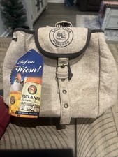Paulaner Munchen German Oktoberfest Lined Beer Bag Satchel Cooler Vgc