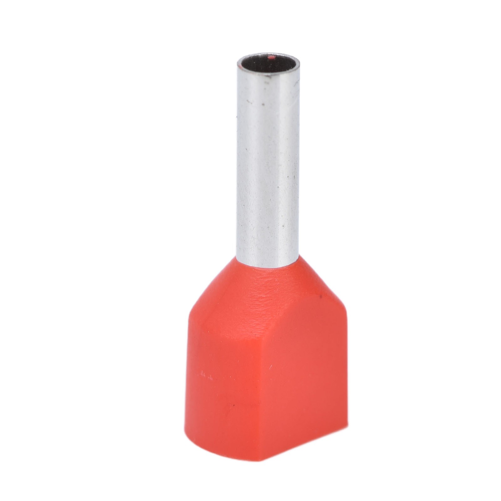100PCS Insulated Ferrules Terminal Copper Tube PVC Crimp Connector For 2x18AWG W