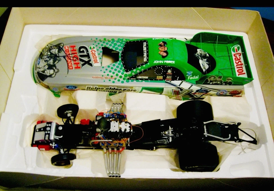 NHRA JOHN Brute FORCE 1:16 Action NITRO Funny Car Diecast 3 STOOGES Drag Racing - Image 3 of 4