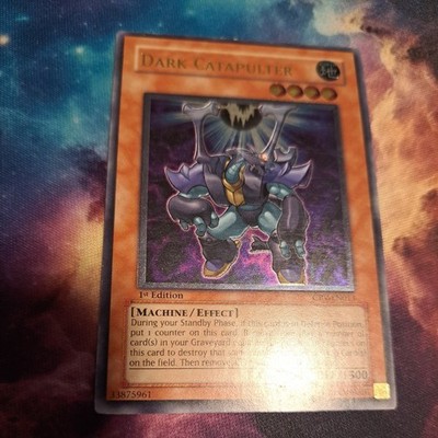 YUGIOH DARK CATAPULTER CRV-EN013 1ST ULTIMATE LIGHT PLAY