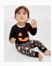 Halloween  Pajama Pajamas PJ Set Outfit  12 Months Boy Girl  Style: Snug Fit