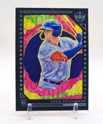 2022 Panini Diamond Kings GREG DEICHMANN Blue Frame RC CUBS #153