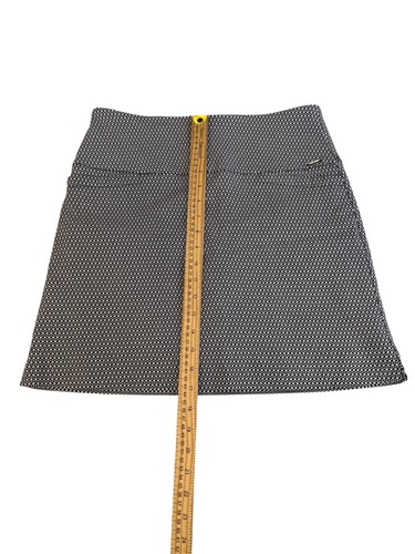 SC & CO 360 TUMMY CONTROL WOMENS SKORT LINED SHORTS BLACK WHITE, SIZE M - Picture 6 of 8