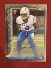 2025 Topps Signature Omarion Hampton Red (RAW)