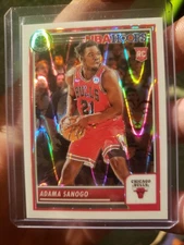 2023-24 Panini Hoops Adama Sanogo #47 Seismic Prizm (RC) Serial# 36/75