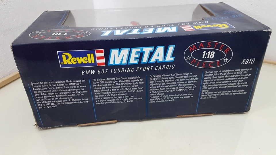 BMW 507 Touring Sport Cabrio - 1:18 Revell - NO BBR CMC MINICHAMPS - Immagine 4 di 4
