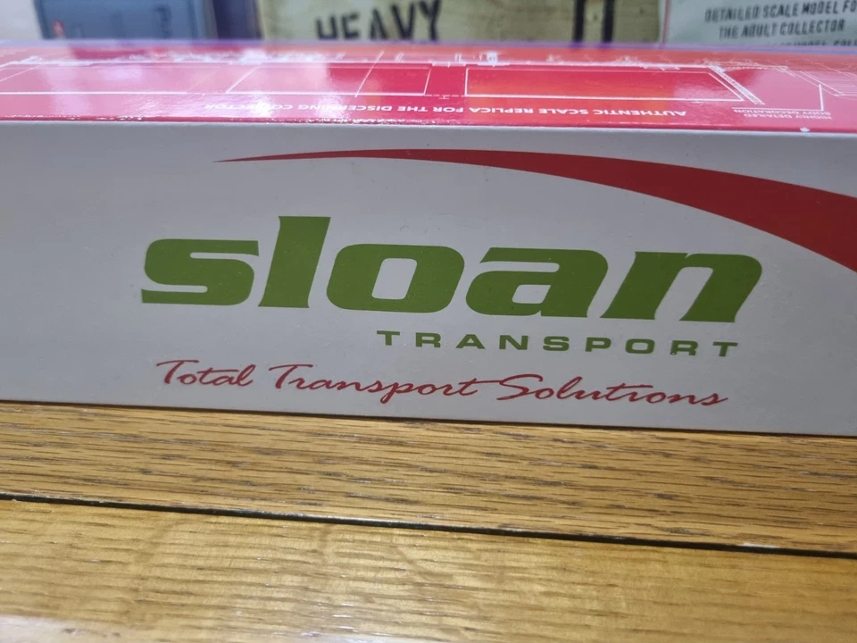 Corgi CC13421 MAN TGA Curtainside & Moffett Mounty Sloan Transport - Image 4 of 4