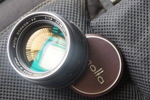 Minolta MC Rokkor-PF 58mm f/1.4 Prime Lens — Minolta SR/MD — Excellent Condition