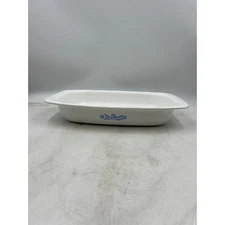 Vintage Corning Ware Blue Cornflower Casserole Baking Dish P-21 Roaster