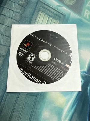 Spider-Man 3 (Sony PlayStation 2, PS2 - 2007) Disc Only