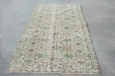 Turkish Vintage Rug, Area 4,1x7,2 ft (126x220...