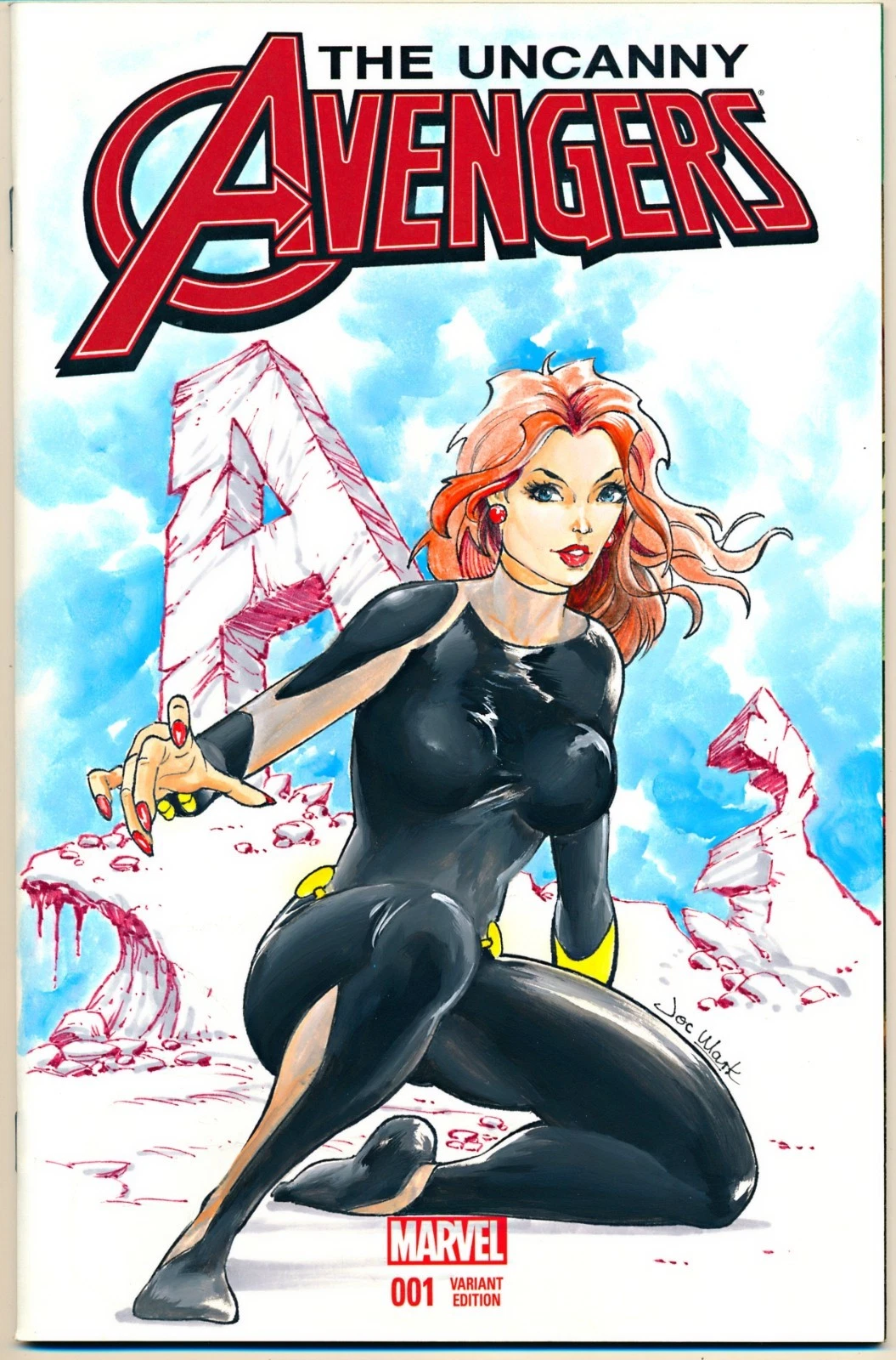 Scarlet Witch Sketch Card by Lydi Li Tubillara [2018 Upper