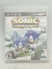 Sonic Generations (Sony PlayStation 3 PS3, 2011) Complete CIB Tested