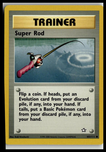 Neo Genesis #103/111 Super Rod - Imagen 1 de 2