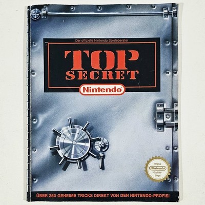 Offizieller Nintendo Spieleberater TOP SECRET dt. 112S. Cheats Codes Geheimnisse