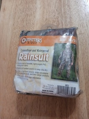 Outfitters Ridge Camouflage Rain Suit Mens XL/2XL Never Worn Bought Last  Year