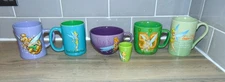 Disney Tinkerbell 3D Embossed Double-Sided Mugs/Cups - Store/Disneyland Resort