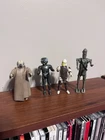 Vintage Kenner Star Wars ESB bounty hunter lot of 4 4 Lom Zuckuss IG88 Dengar