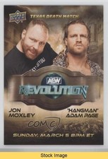 2024 AEW All Elite Wrestling Posters Hangman Adam Page Jon Moxley READ 18dh
