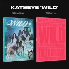 KATSEYE [WILD] Album CD+Foto Buch+Sticker+2 K...