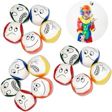 15PCS Kids Juggling Ball Interactive Cartoon Expression Play Ball Juggle Ball...