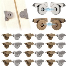 6 Snap Buttons Seamless Magnetic Buckle Clasp No-Sewing Ideal for Bag Clothing