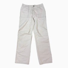 Woolrich Women  s British Tan Flap Pockets Straight Leg Pants Size 8