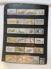 Lot of new and used stamps from all over the world mostly  are off paper.