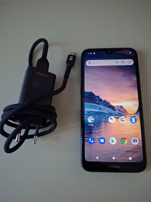 Nokia 1.3 - 16GB - Charcoal (Ohne Simlock) (Dual SIM) - Gebraucht - Gut
