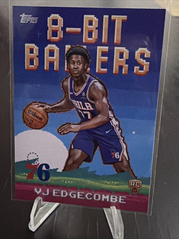 2025-26 Topps - 8-Bit Ballers VJ Edgecombe #8B-33 (RC)