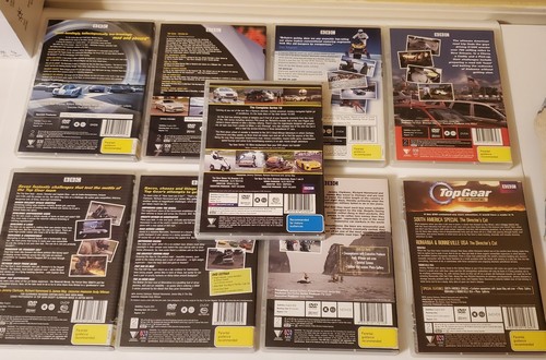 Top Gear DVD Lot All Region 4 Series 19 Great Adventures Challenges US Special - Imagen 2 de 7