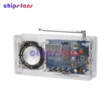 87.5-108MHz FM Radio Kit Digital Display Electronic DIY Parts Welding Practice