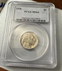 PCGS MS64 1930 Buffalo Nickel
