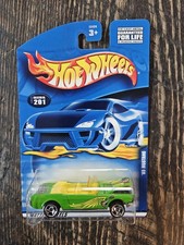 2000 Vintage Hot Wheels Collector #201 '65 MUSTANG Green w/Chrome SB Spokes
