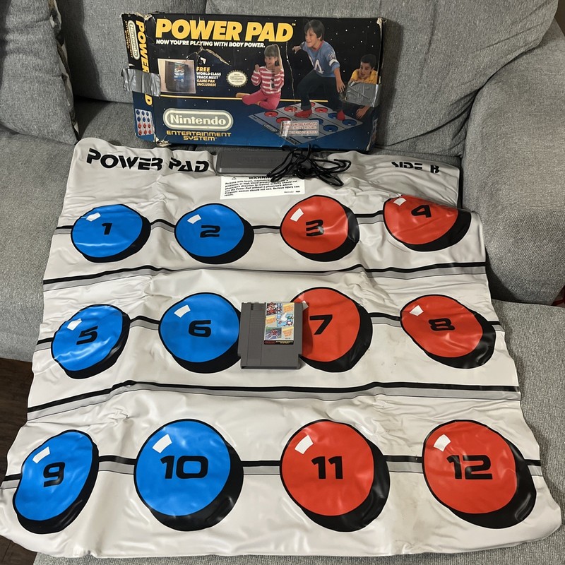 NINTENDO POWER PAD (NES)  Vintage in Original Box