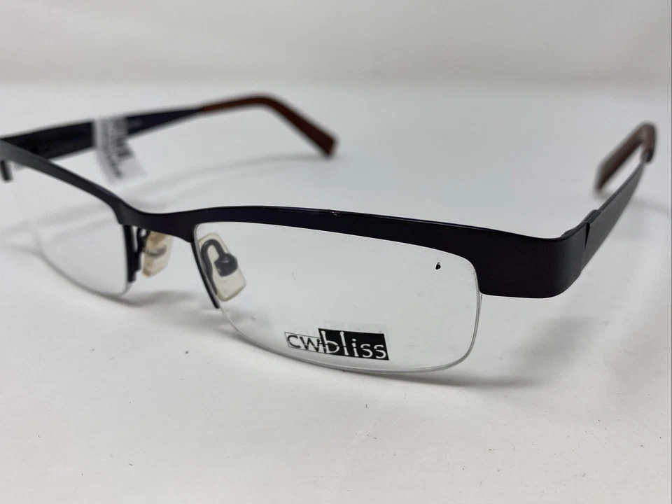 Marco de gafas CW Bliss Southside CH 49-18-135 marrón chocolate medio borde RC73 Foto 3 de 4