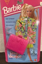 Barbie Dream Vacation Fashions 1993 Goin' To Hawaii Mattel 7 PCs NEW SEALED
