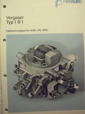 Pierburg Produktbeschreibung Vergaser 1B1 (Audi, VW, Opel)